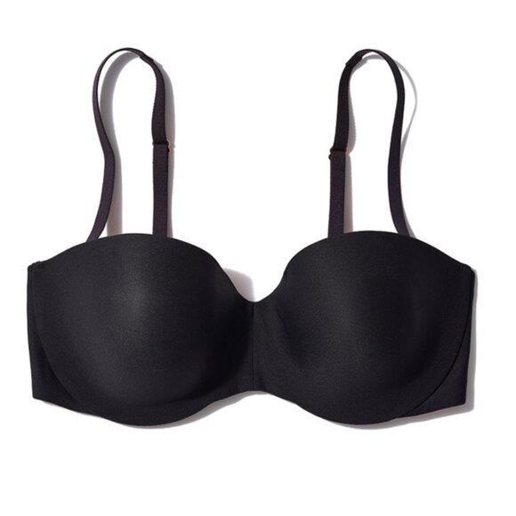 Soma $68 BODIFY Strapless Convertible Multi Way Bra 38D Nude Warm Amber - Picture 11 of 15